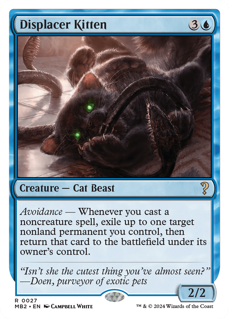 Displacer Kitten (027)
