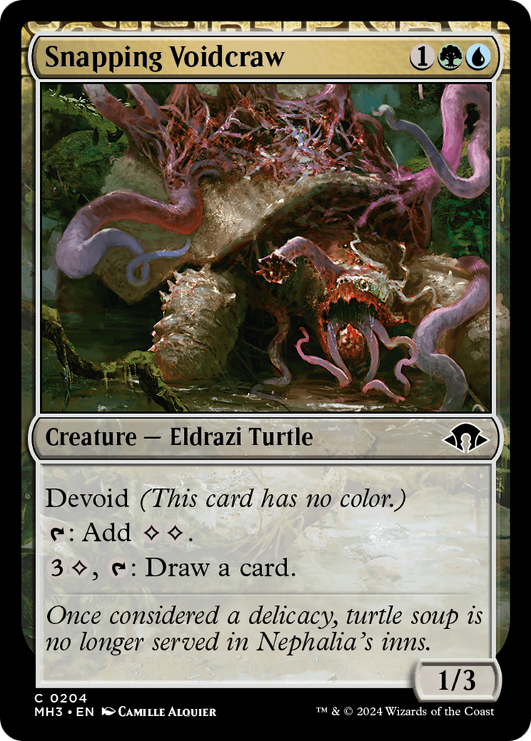 Snapping Voidcraw (204) Foil - Modern Horizons 3