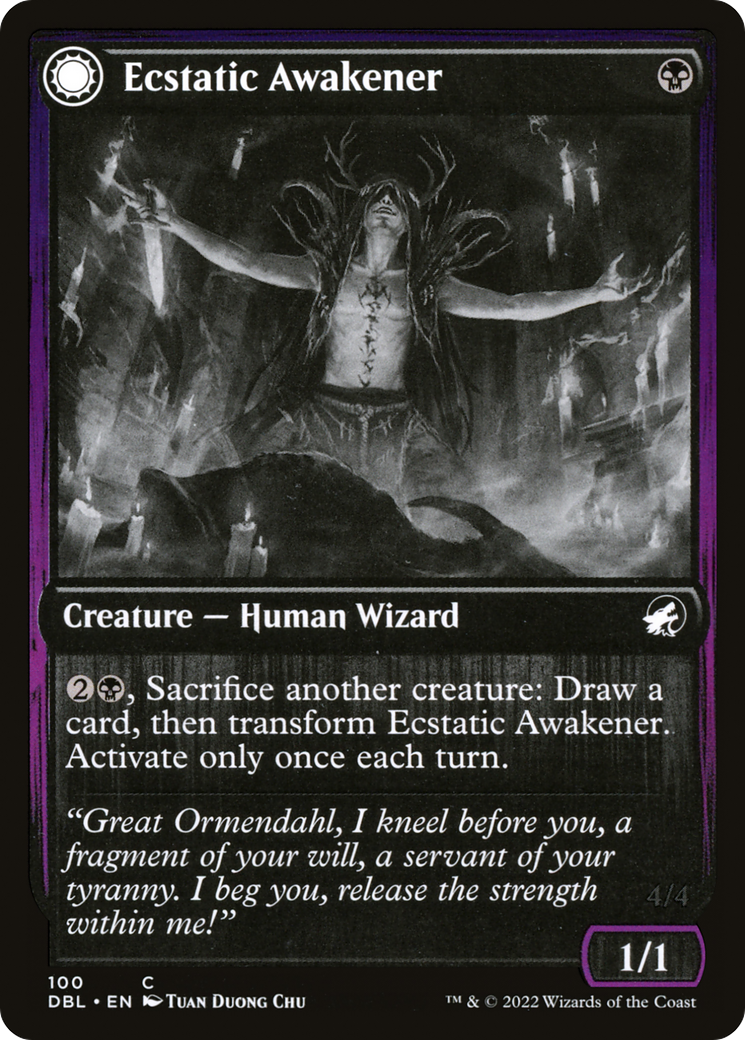 Ecstatic Awakener // Awoken Demon (100) - Innistrad: Double Feature