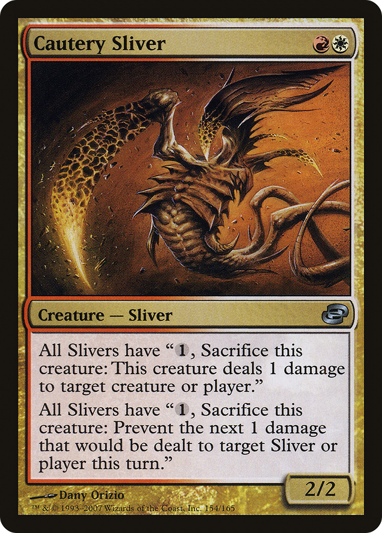 Cautery Sliver (154) Foil - Planar Chaos