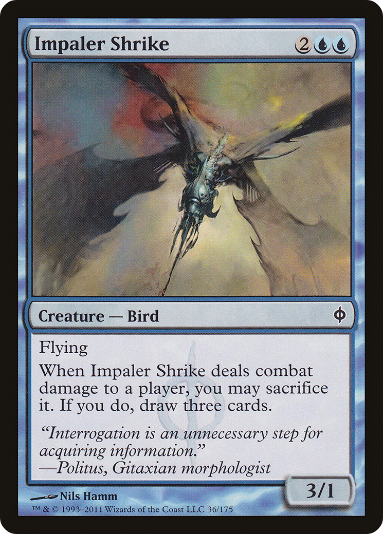 Impaler Shrike (036) Foil - New Phyrexia