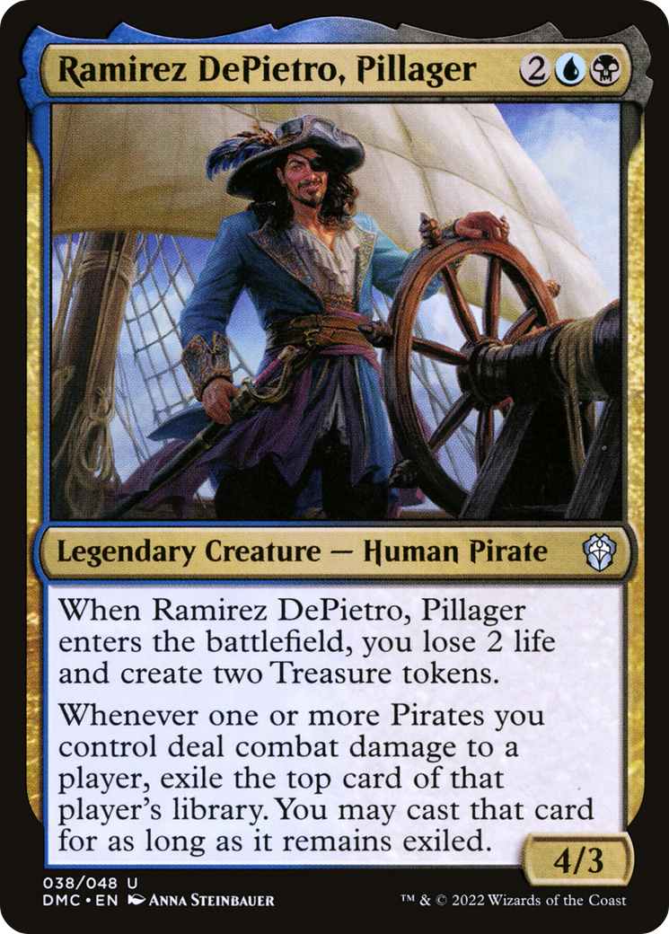 Ramirez DePietro, Pillager (038) Foil - Dominaria United Commander