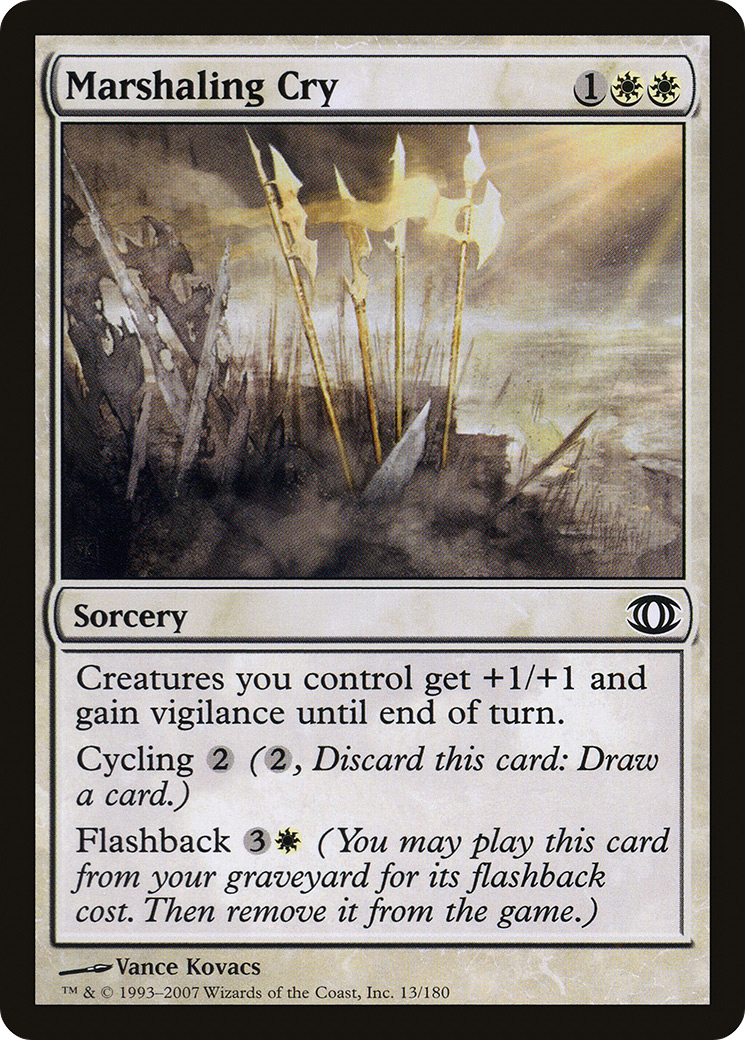 Marshaling Cry (013) Foil - Future Sight