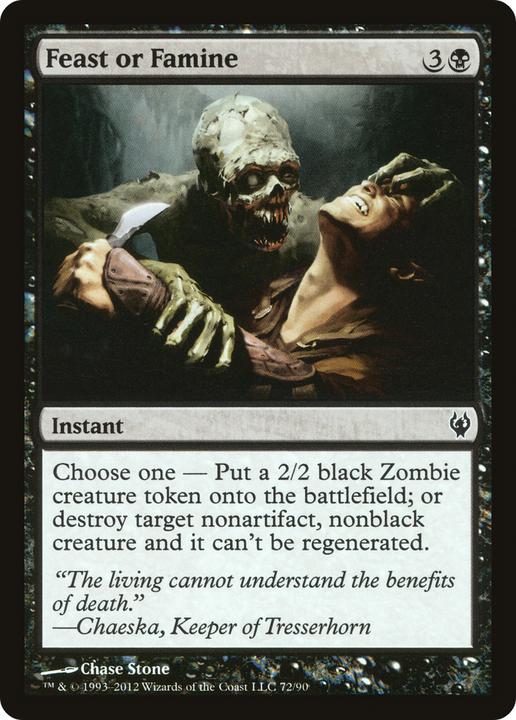 Feast or Famine (072) - Duel Decks: Izzet vs. Golgari