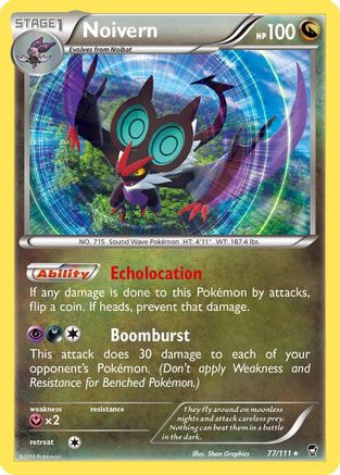 Noivern (77) Reverse Holofoil - XY Furious Fists