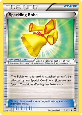 Sparkling Robe (99) Reverse Holofoil - XY Furious Fists