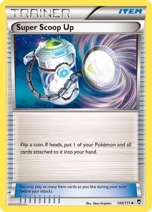 Super Scoop Up (100) Reverse Holofoil - XY Furious Fists