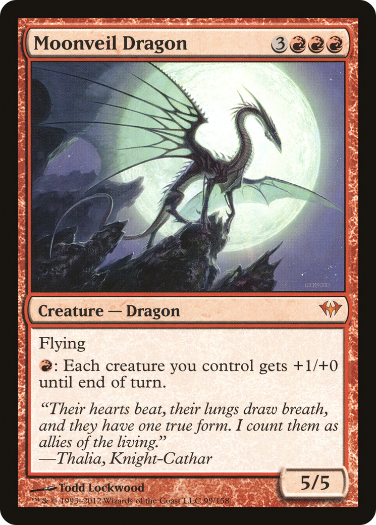 Moonveil Dragon (099) - Dark Ascension