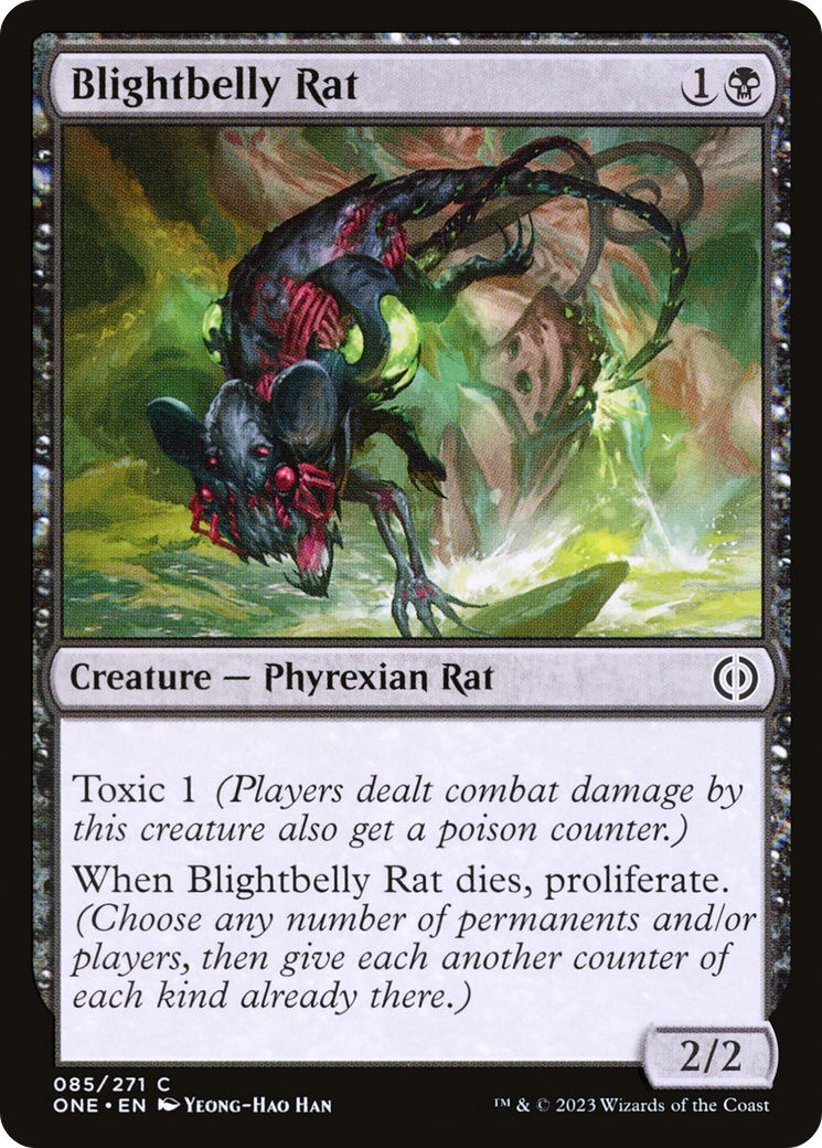 Blightbelly Rat (085) - Phyrexia: All Will Be One