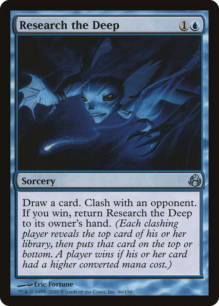 Research the Deep (046) Foil - Morningtide