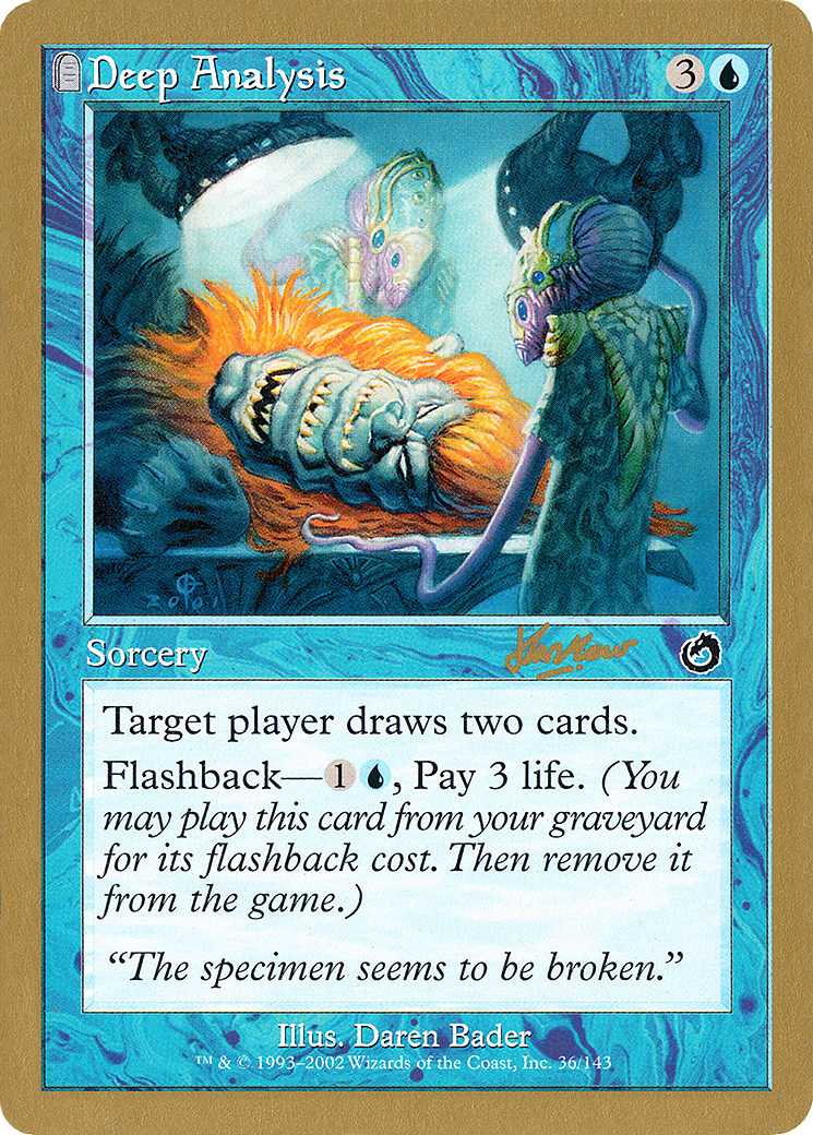 Deep Analysis (Retro) (shh36) - World Championship Decks 2002