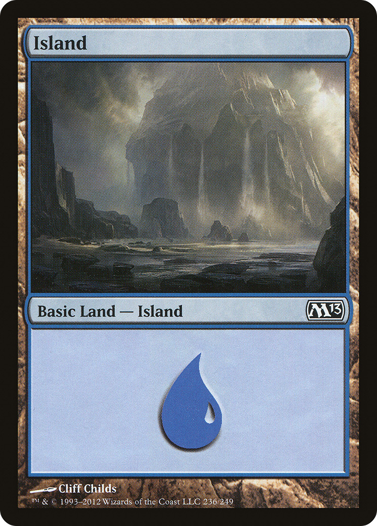 Island (236) Foil - Magic 2013