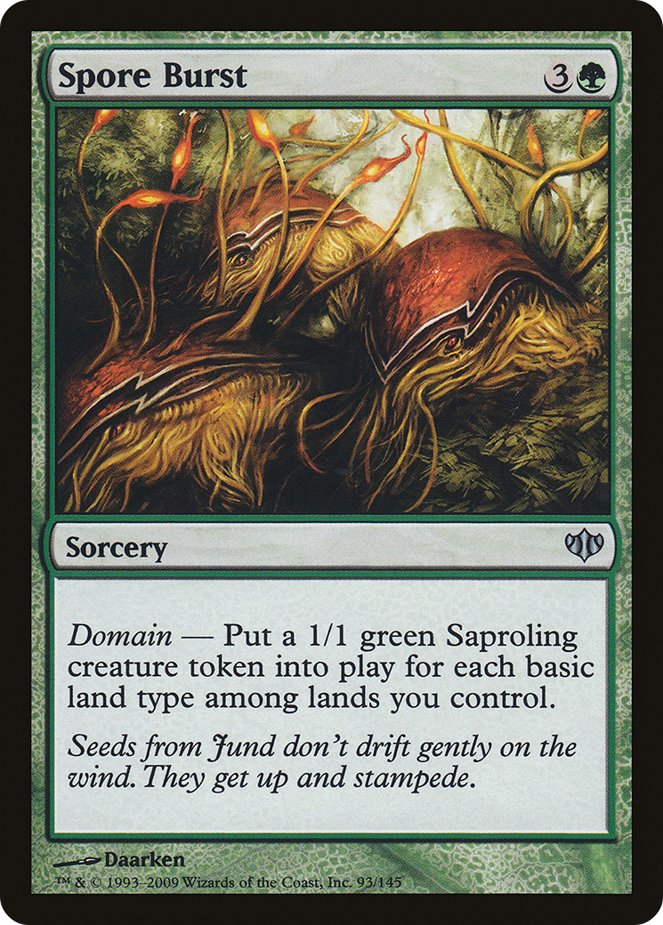 Spore Burst (093) Foil - Conflux