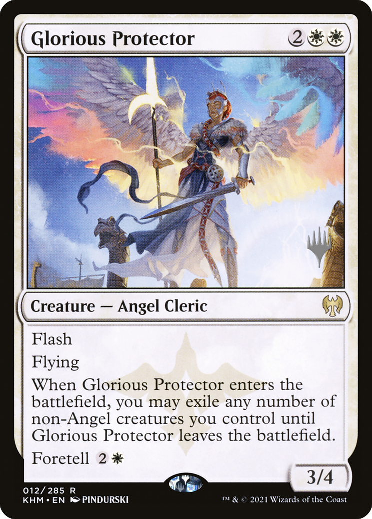 Glorious Protector (12p) Foil - Kaldheim Promos