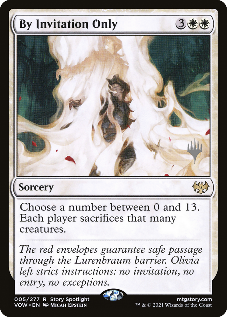 By Invitation Only (05p) Foil - Innistrad: Crimson Vow Promos