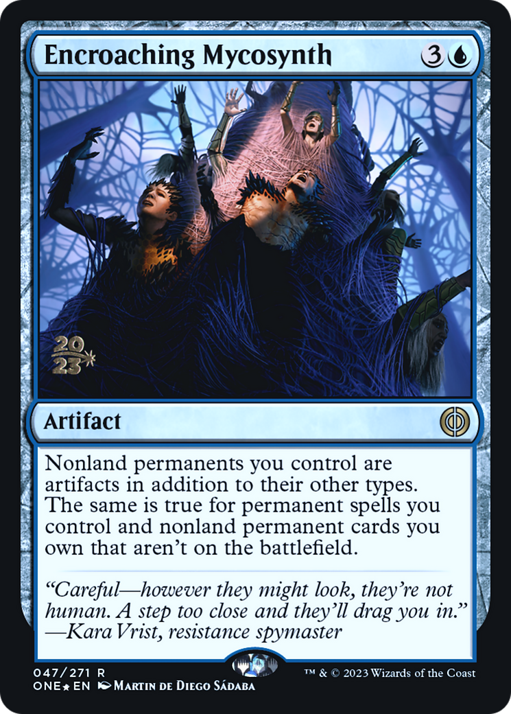 Encroaching Mycosynth (047) Foil - Phyrexia: All Will Be One Promos