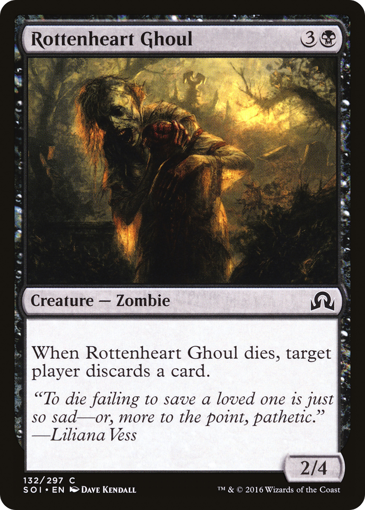 Rottenheart Ghoul (132) - Shadows over Innistrad