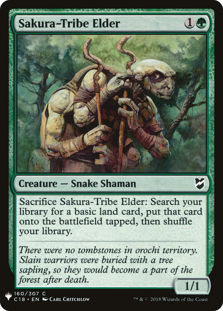 Sakura-Tribe Elder (C18-160) - The List