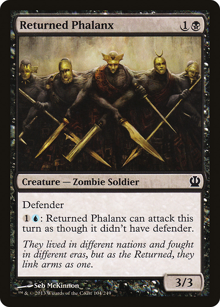 Returned Phalanx (104) - Theros