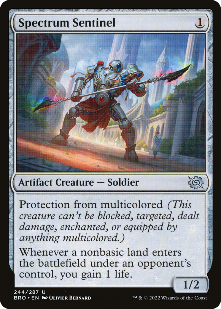 Spectrum Sentinel (244) Foil - The Brothers' War