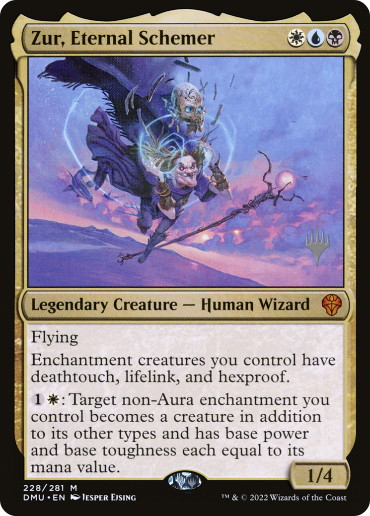 Zur, Eternal Schemer (228) Foil - Dominaria United Promos