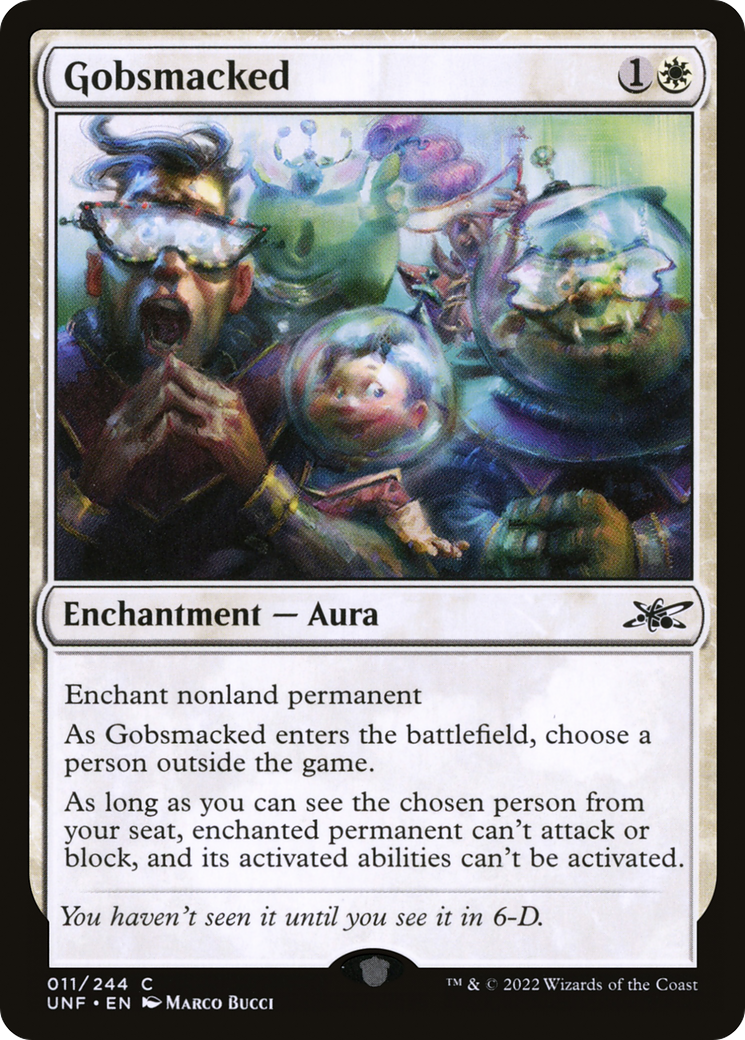 Gobsmacked (011) Foil - Unfinity