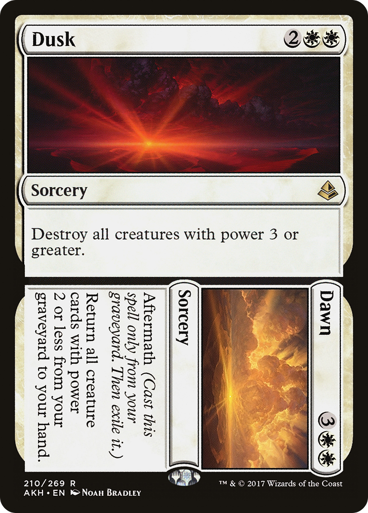 Dusk // Dawn (210) Foil - Amonkhet