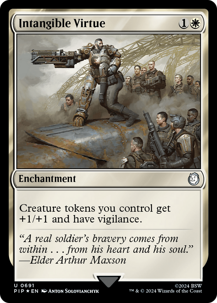 Intangible Virtue (Surge Foil) (691) Foil - Fallout
