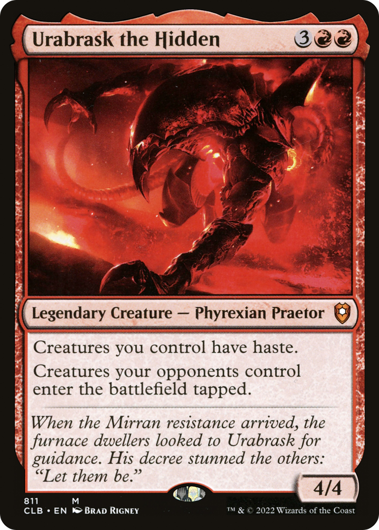 Urabrask the Hidden (811) - Commander Legends: Battle for Baldur's Gate