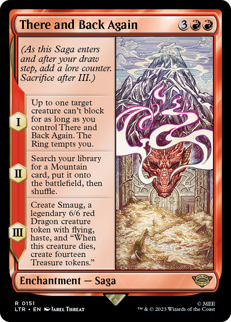 There and Back Again (151) Foil - The Lord of the Rings: Tales of Middle-earth