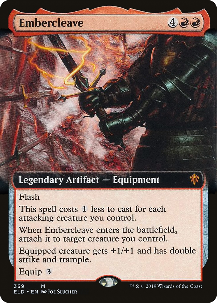 Embercleave (Extended Art) (359) Foil - Throne of Eldraine