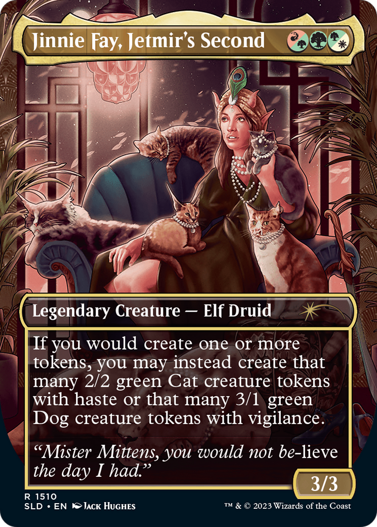 Jinnie Fay, Jetmir's Second // Jinnie Fay, Jetmir's Second (1510) Foil - Secret Lair Drop