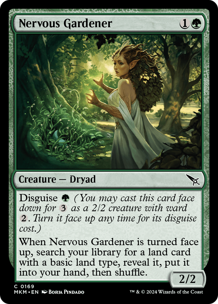 Nervous Gardener (169) Foil - Murders at Karlov Manor