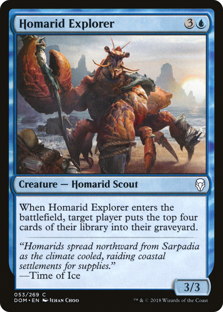 Homarid Explorer (053) Foil - Dominaria