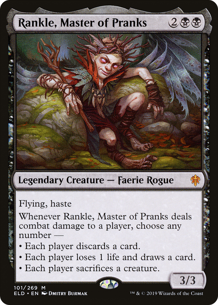 Rankle, Master of Pranks (101) Foil - Throne of Eldraine