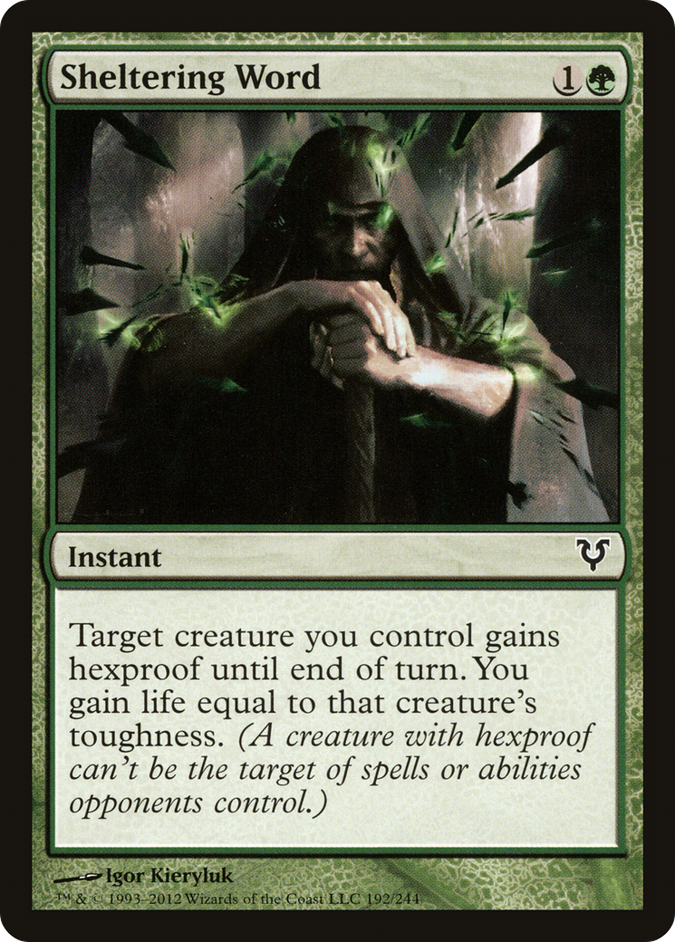 Sheltering Word (192) Foil - Avacyn Restored