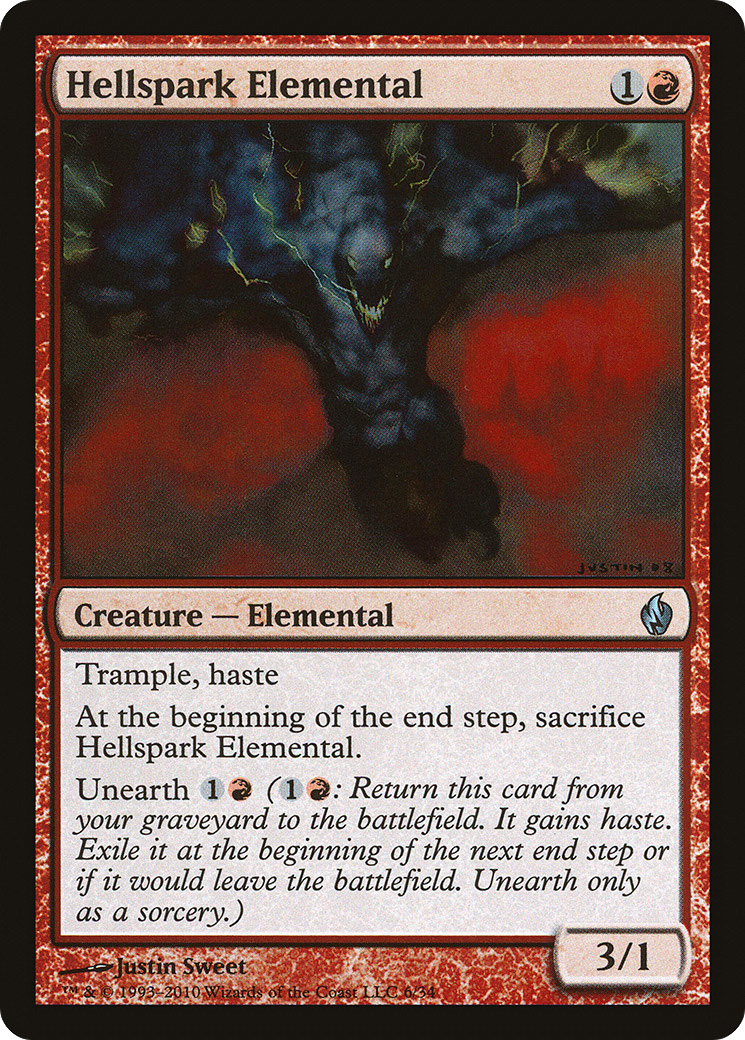 Hellspark Elemental (006) Foil - Premium Deck Series: Fire and Lightning