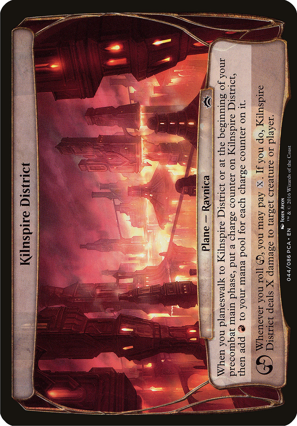 Kilnspire District (Planechase Anthology) - Planechase Anthology Planes