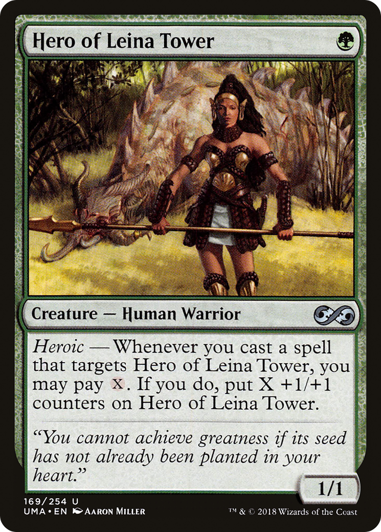 Hero of Leina Tower (169) - Ultimate Masters Foil