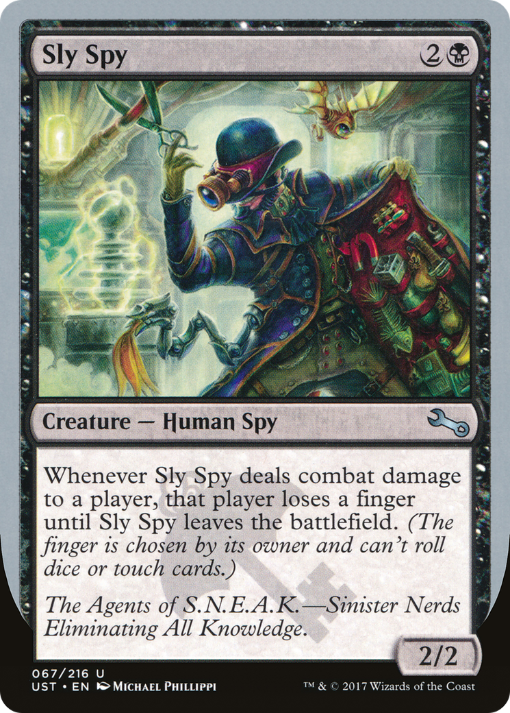 Sly Spy (67c) Foil - Unstable