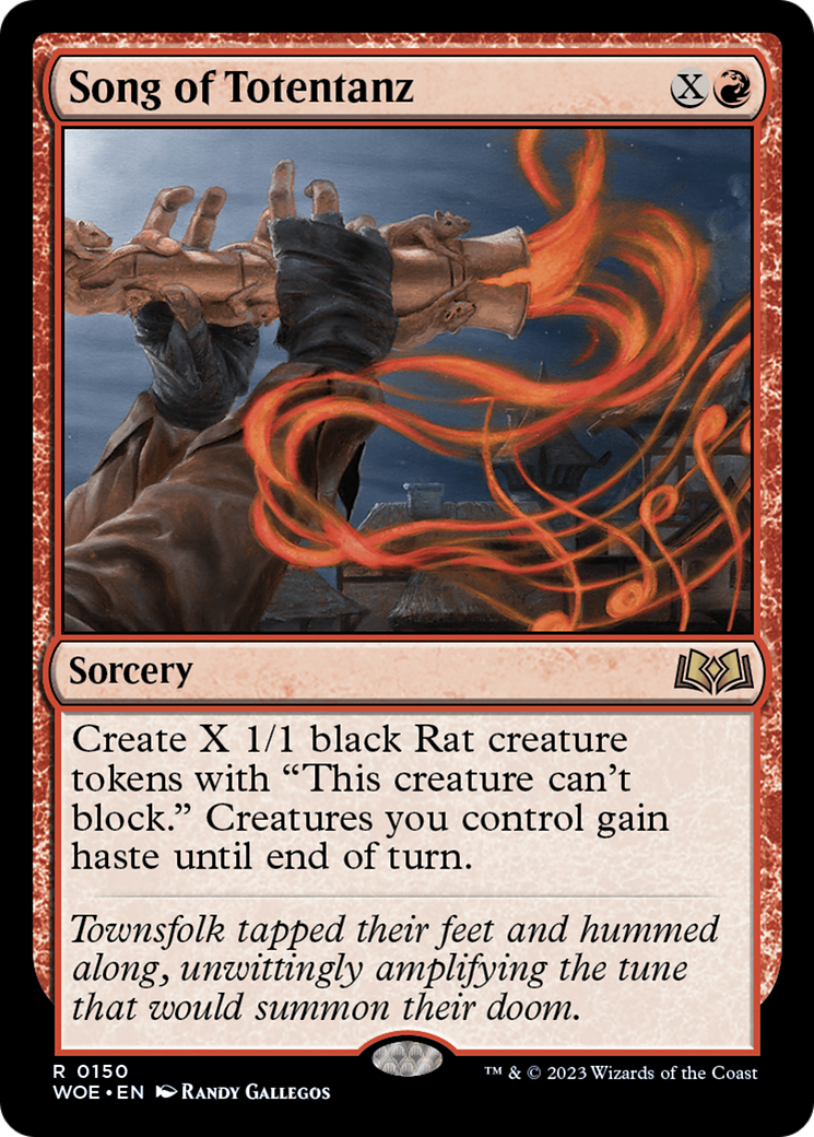 Song of Totentanz (150) Foil - Wilds of Eldraine