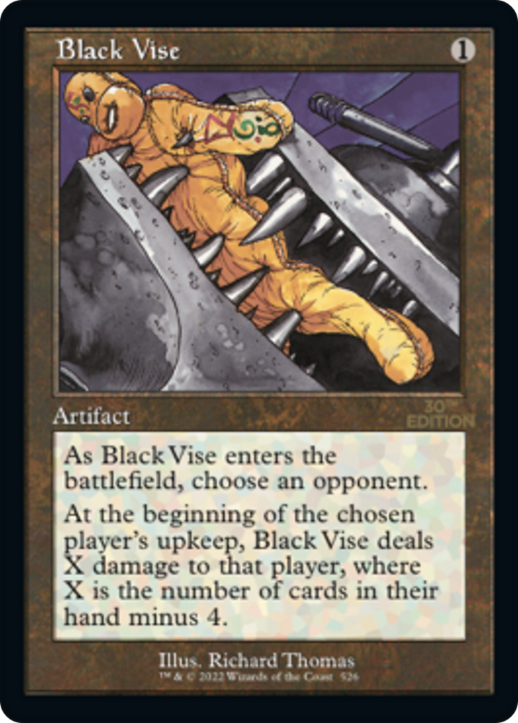 Black Vise (Retro) (526) - 30th Anniversary Edition