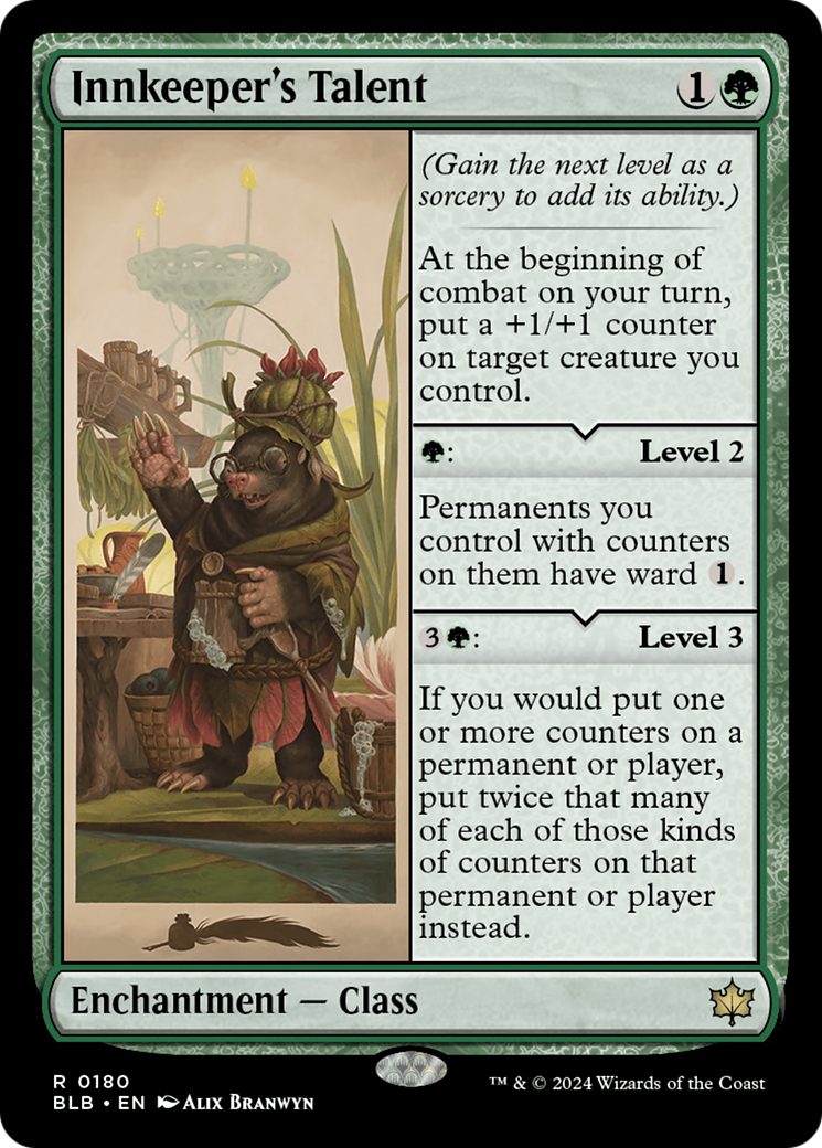 Innkeeper's Talent (180) Foil - Bloomburrow
