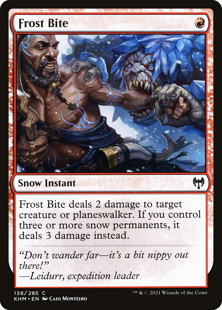 Frost Bite (138) Foil - Kaldheim