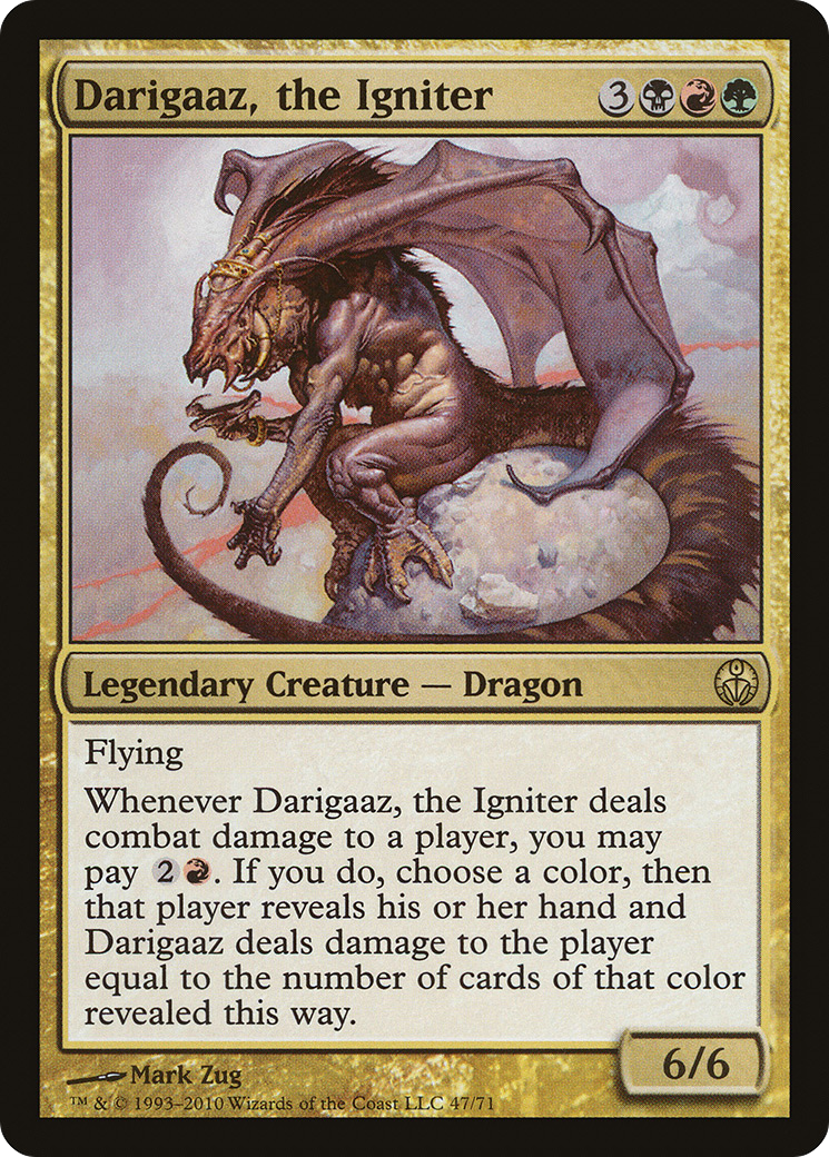 Darigaaz, the Igniter (047) - Duel Decks: Phyrexia vs. the Coalition