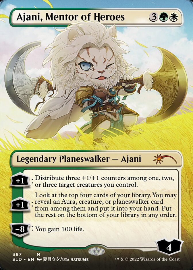 Ajani, Mentor of Heroes (397) Foil - Secret Lair Drop