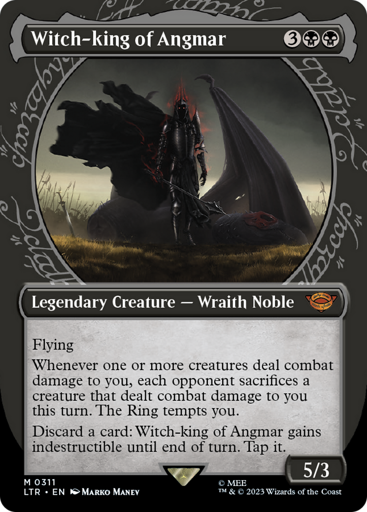 Witch-king of Angmar (Showcase) (311) Foil - The Lord of the Rings: Tales of Middle-earth
