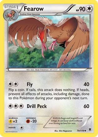 Fearow (79) - XY Phantom Forces