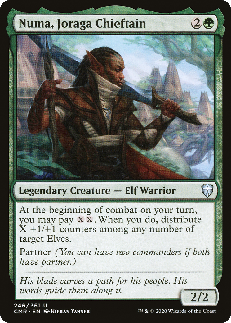 Numa, Joraga Chieftain (246) Foil - Commander Legends