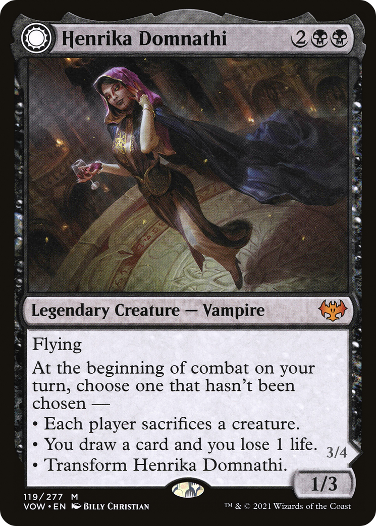 Henrika Domnathi (119) Foil - Innistrad: Crimson Vow